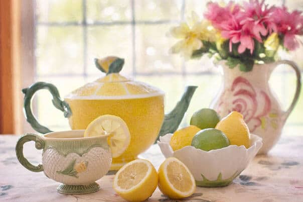 чай с корицей и лимоном